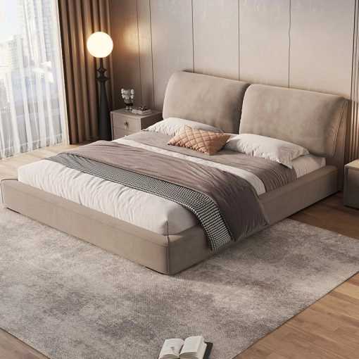 GIƯỜNG NGỦ DA CAO CẤP PHONG CÁCH Ý TPODGN3