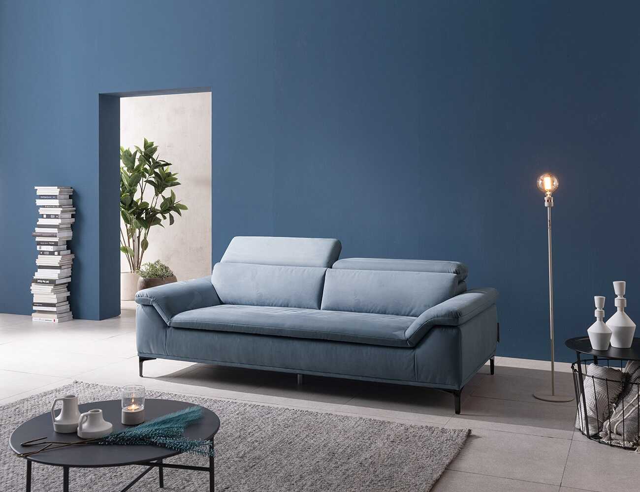 Đóng Sofa văng nỉ 2 chỗ tựa gật gù